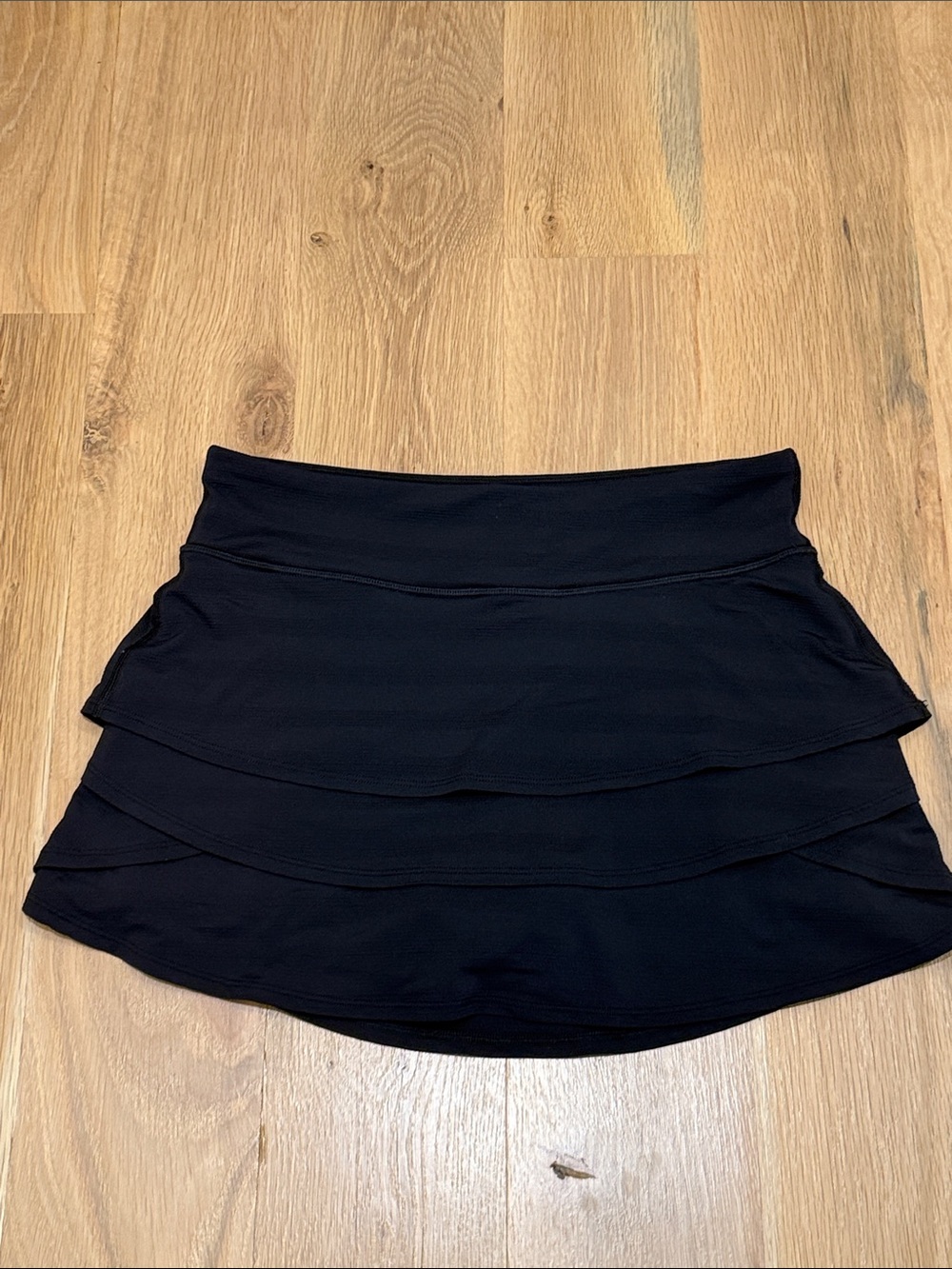 Athleta Black Layered Swing Skort